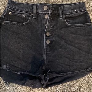 Abercrombie & fitch high rise mom short- curve love